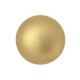 Les perles par Puca® Cabochon 18mm Light gold mat 00030/01710